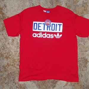 Adidas Detroit Pistons NBA T Shirt Adult XL